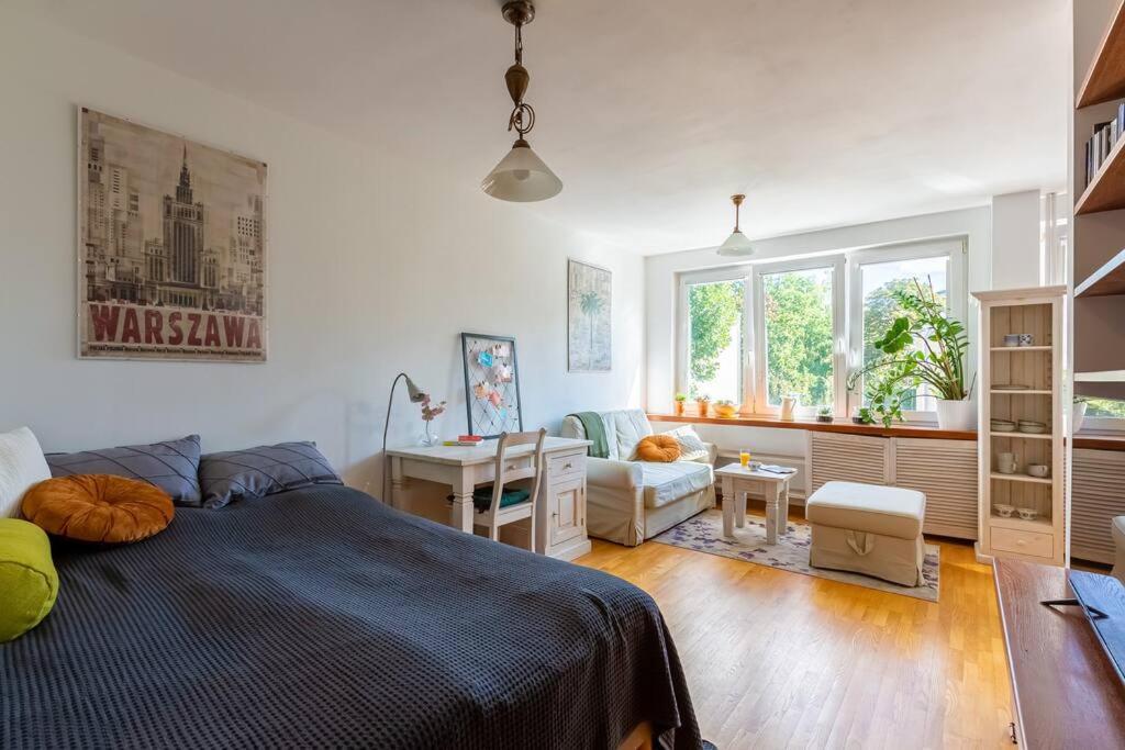 华沙Cozy, Bright, Comfy Studio Next To The Old Town.公寓 外观 照片