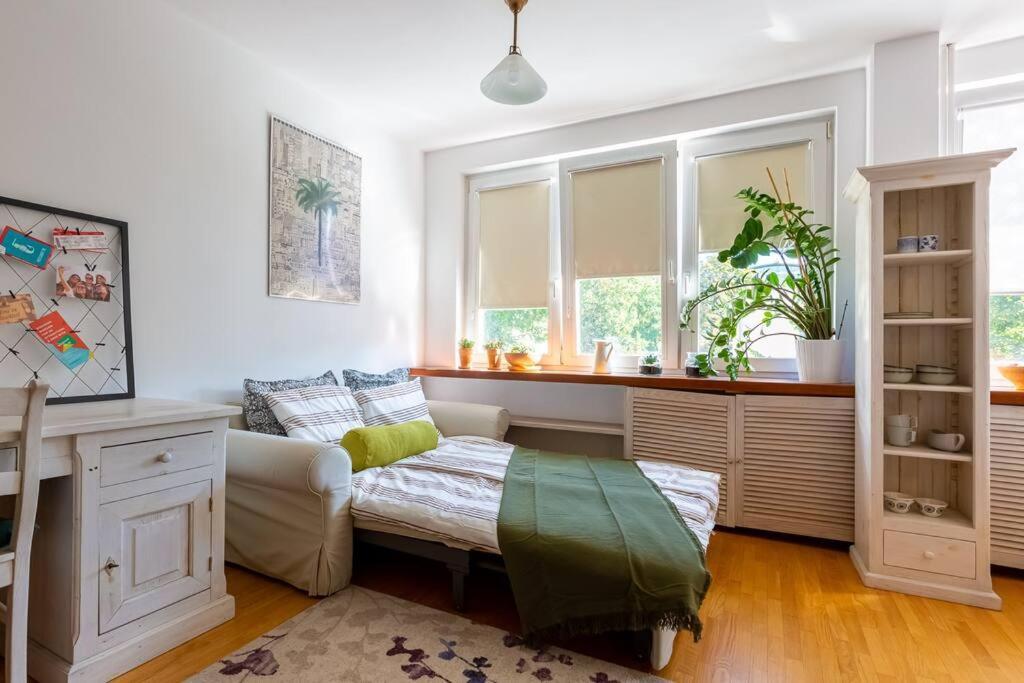 华沙Cozy, Bright, Comfy Studio Next To The Old Town.公寓 外观 照片